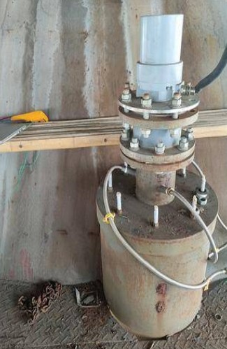 高溫雷達(dá)物位計(jì)應(yīng)用現(xiàn)場(chǎng)圖片(圖1) 高溫雷達(dá)物位計(jì)應(yīng)用現(xiàn)場(chǎng)圖片(圖1)