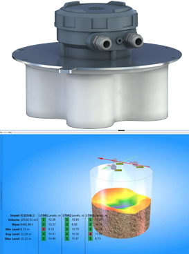 3D雷達物位掃描儀在選煤生產(chǎn)中的應(yīng)用(圖3) 3D雷達物位掃描儀在選煤生產(chǎn)中的應(yīng)用(圖3)