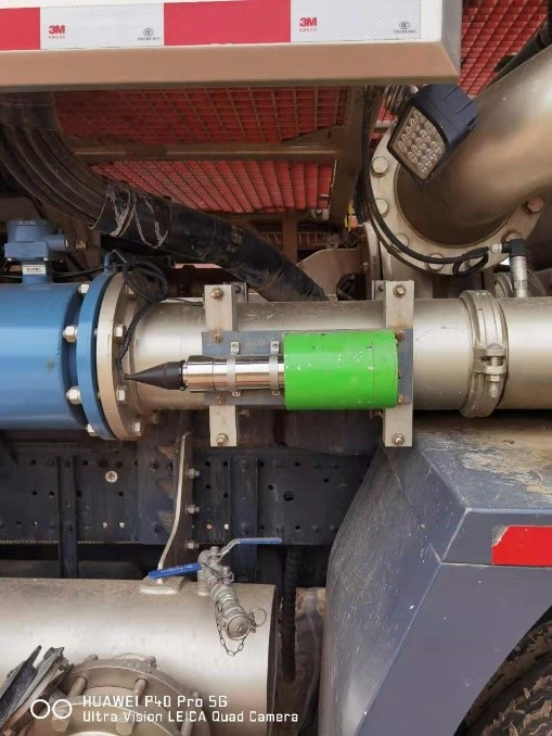 某設(shè)備公司使用Na22放射性密度計(jì)的案例(圖1) 某設(shè)備公司使用Na22放射性密度計(jì)的案例(圖1)